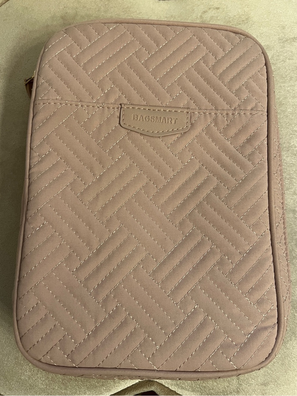 Bagsmart large jewelry travel organizer case